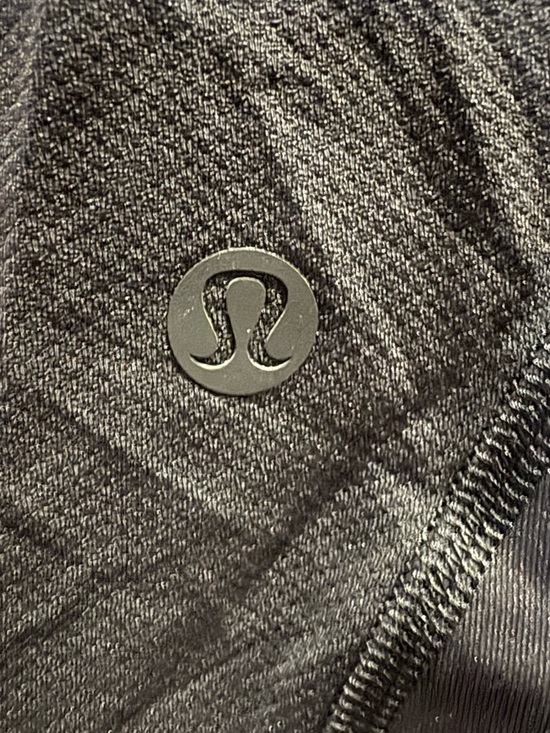 Lululemon Throwback Inspire High-
Rise Crop 21" in Graphite Grey / Black Sz 4 - Picture 8 of 14